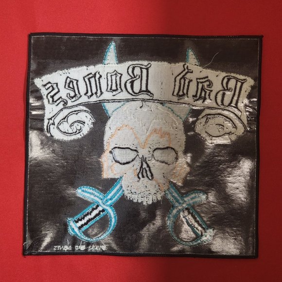Vintage Bad Bones 1993 Patch Collectible Large Black - Picture 2 of 8